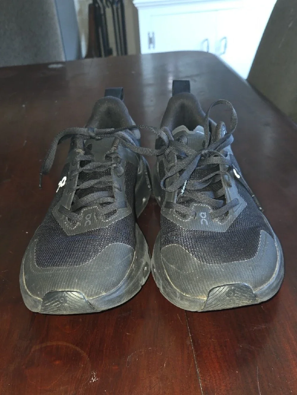 On Cloudpulse Next.  Black/grey Men's 9.5.